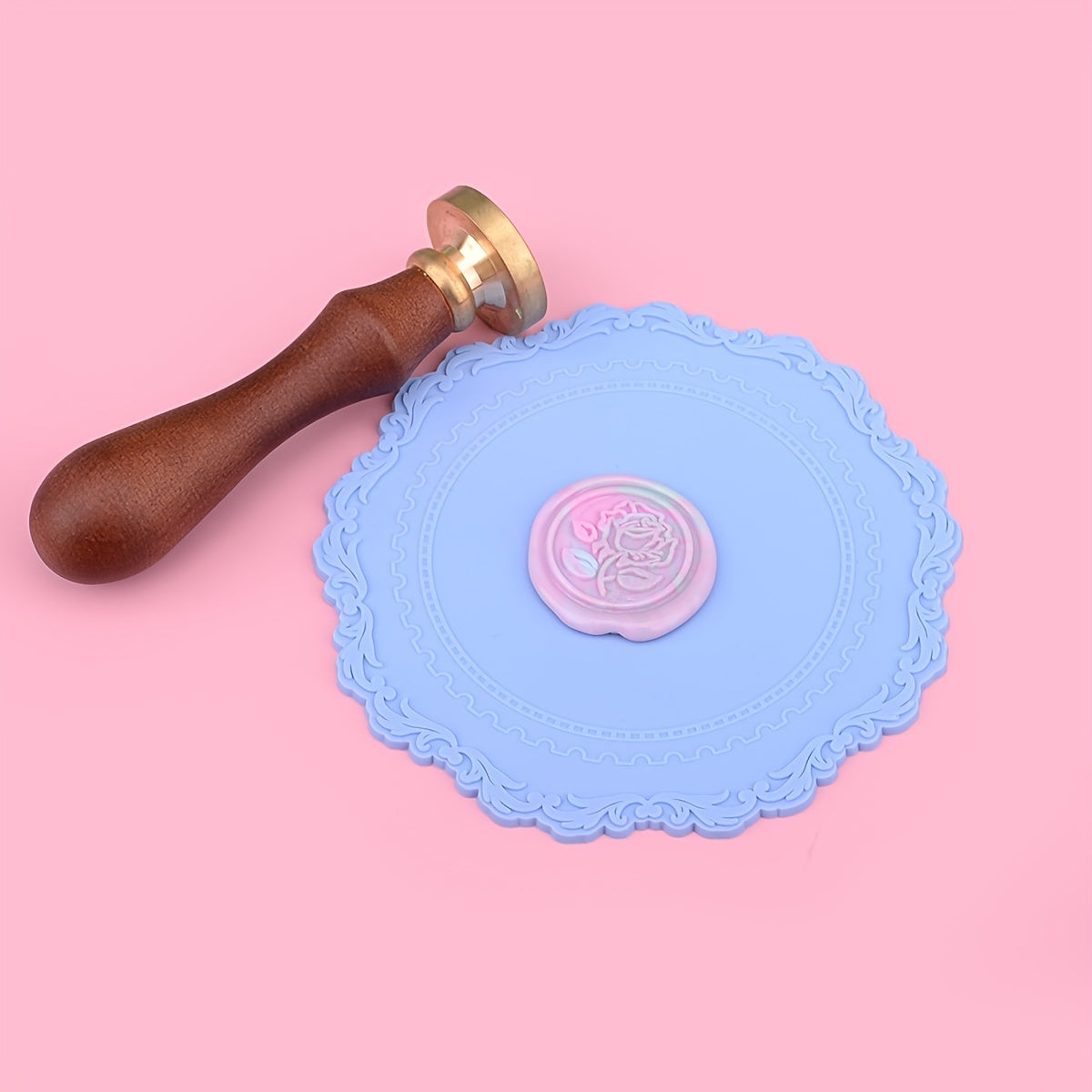 Silicone Heat Resistant Insulated Pad for Wax Sealing
