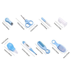 Baby Care Kit 8 Essential Hygiene Tools Zipper Bag