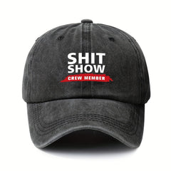 Fashionable Letter Printed Baseball Cap Adjustable Sunscreen Cap