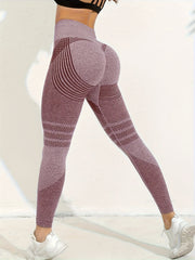 Stretch Quick Dry Sports Leggings High Waist Hip Lifting Yoga Pants