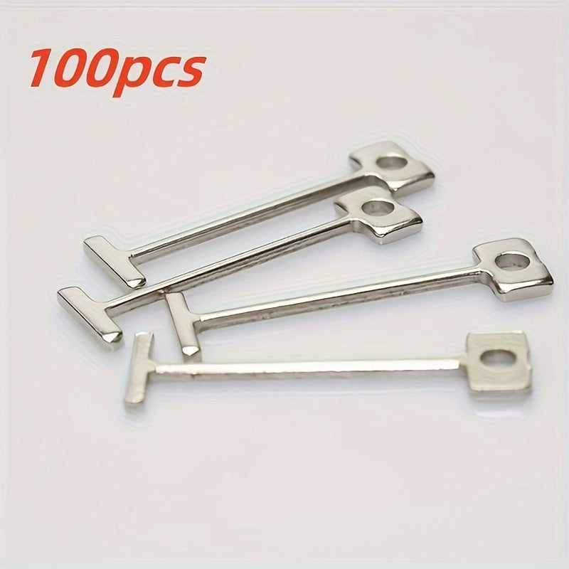 100-300pcs Tile Leveling System Steel Needle Head 304 Reinforced T-shaped Nail