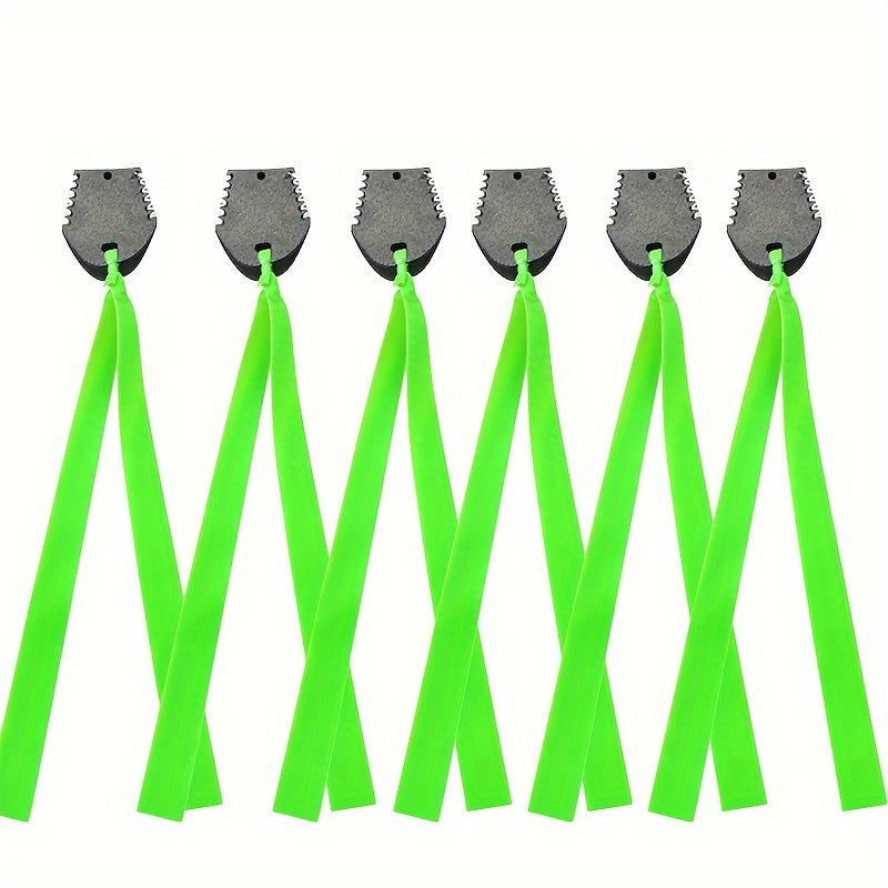 6pcs Leather Pocket for Slingshot with Large Capacity