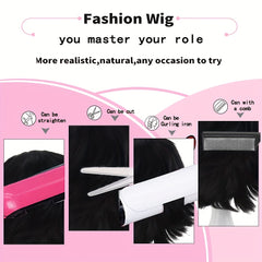 Men's Dress Up Wig Costume Hair Extension for Parties Holidays