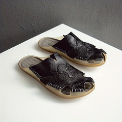 Men's Wear Resistant Non Slip Comfy Slides Beach Shoes