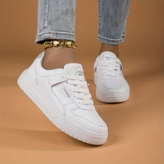 Women's Breathable Skate Shoes Casual Lace Up Outdoor Sneakers