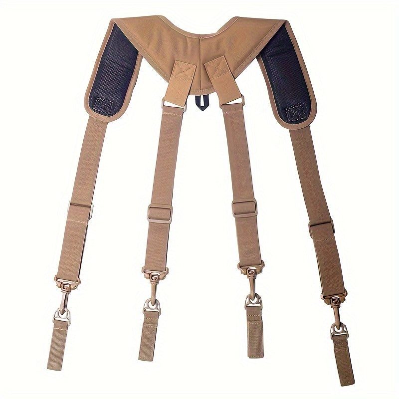 Men's Adjustable Tool Belt X Type Heavy Duty Work Suspenders