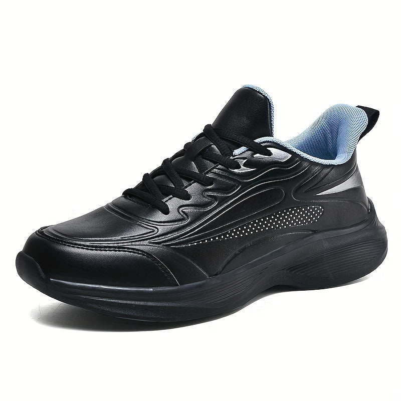 Men's Lace up Sneakers Athletic Shoes Shock Absorbing Breathable Running