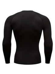 2pcs Men's Quick Dry Compression Shirt for Outdoor Gym Running