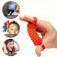2pcs Pop Tube Toys Finger Popper Toys Relieve Stress and Anxiety Sensory Toys