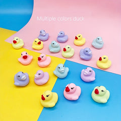 48pcs Colorful Baby Duck Toys for Bath Time Fun