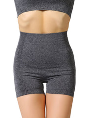 Stretch Sports Biker Shorts with Wide Waistband