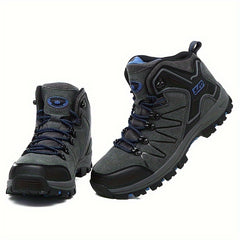 Men's High Top Hiking Boots Non Slip Lace Up Shoes