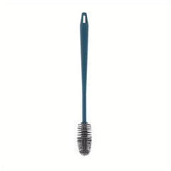Long Handle Silicone Milk Bottle & Glass Cup Cleaner Brush