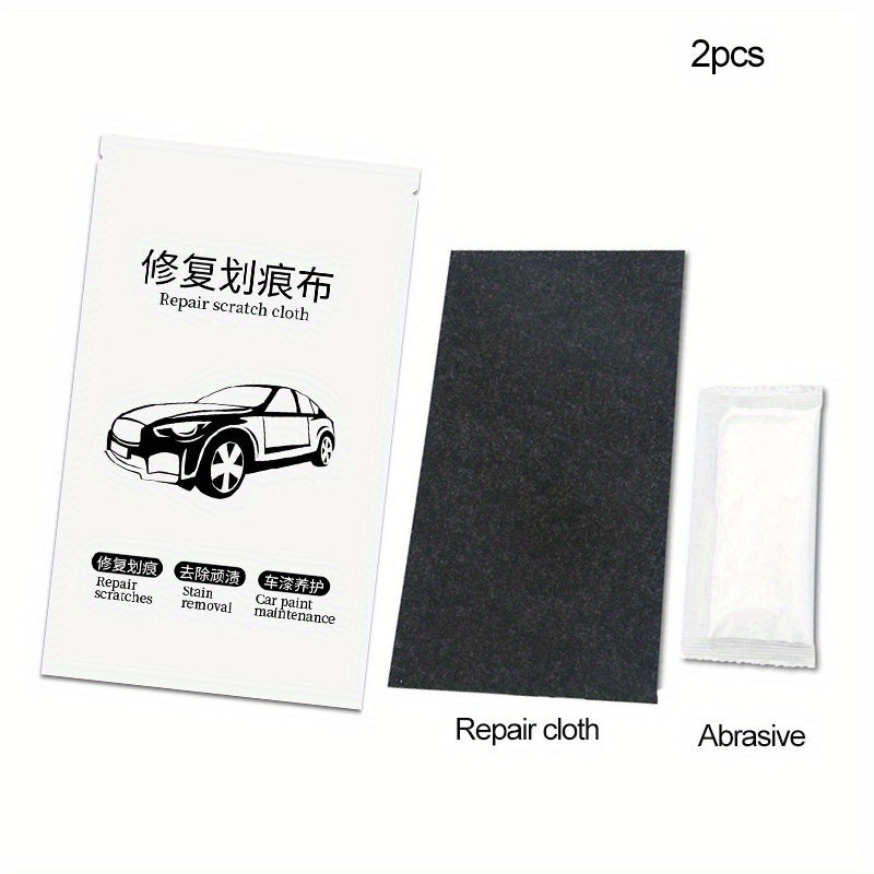 5pcs Scratch Repair Cloth Removes Scratches Paint Residue Water Stains