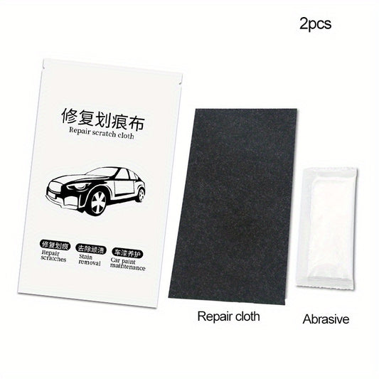 5pcs Scratch Repair Cloth Removes Scratches Paint Residue Water Stains