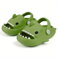 Kids Shark Sandals Quick Dry Anti-Slip Soft Sole Sandals