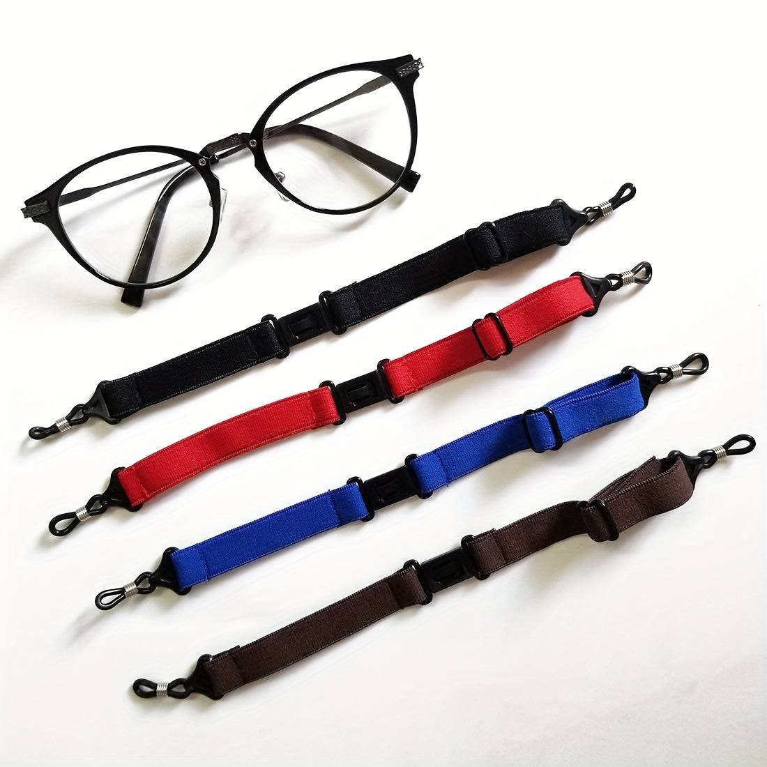 4pcs Eyeglasses Holder Strap Glasses Sunglasses Retainers Lanyard