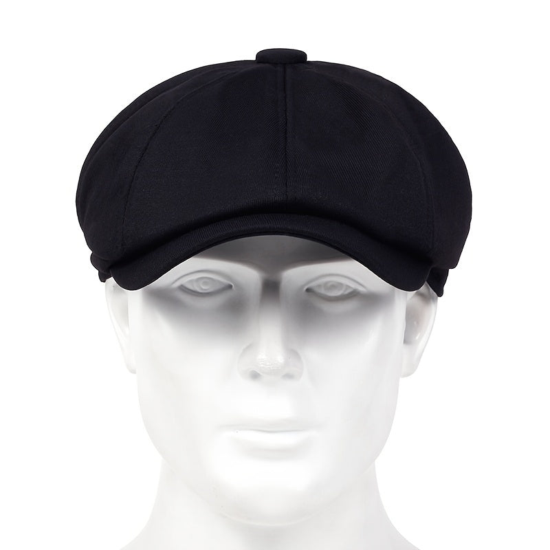 Men's Pure Cotton Beret for Autumn & Winter