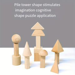 Geometric Shape & 3D Model Toys for Kids