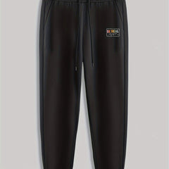 Real Print Men's Sweatpants Drawstring Casual Trousers