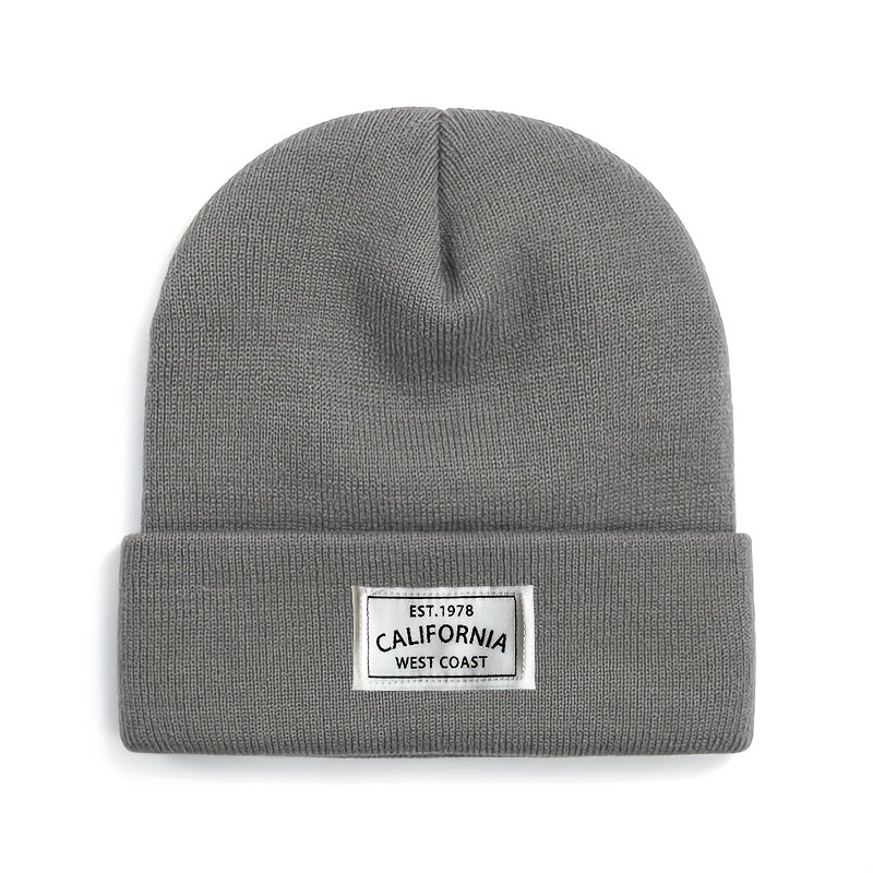 Winter Warm Knitted Hat Outdoor Beanie Ear Protection Hat