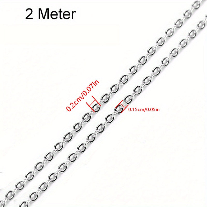 Stainless Steel Welding Chain for DIY Jewelry Making