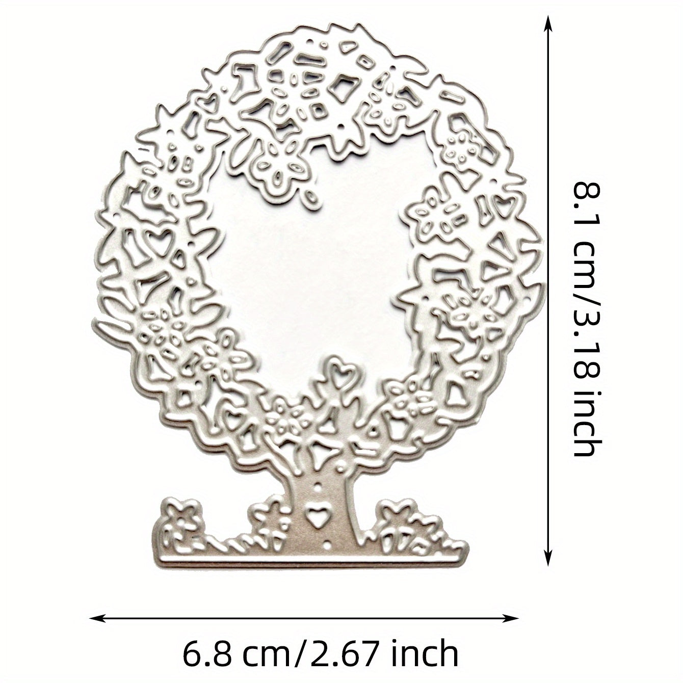 3D Guitar Paper Art Embossing Template DIY Scrapbook Album Decoration