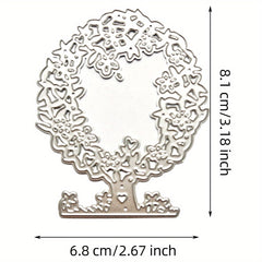 3D Guitar Paper Art Embossing Template DIY Scrapbook Album Decoration