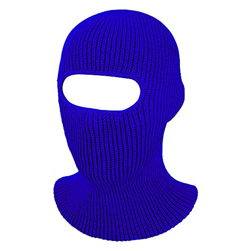 Knitted Full Face Cover Winter Hat For Outdoors