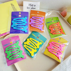 3pcs Cartoon Candy Hair Clips for Girls