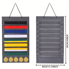 Taekwondo Belt Storage Bag For 8 Belts & 5 Medals