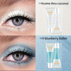 4 Colors Liquid Eyeshadow Stick Waterproof Makeup Girls Plum Orange