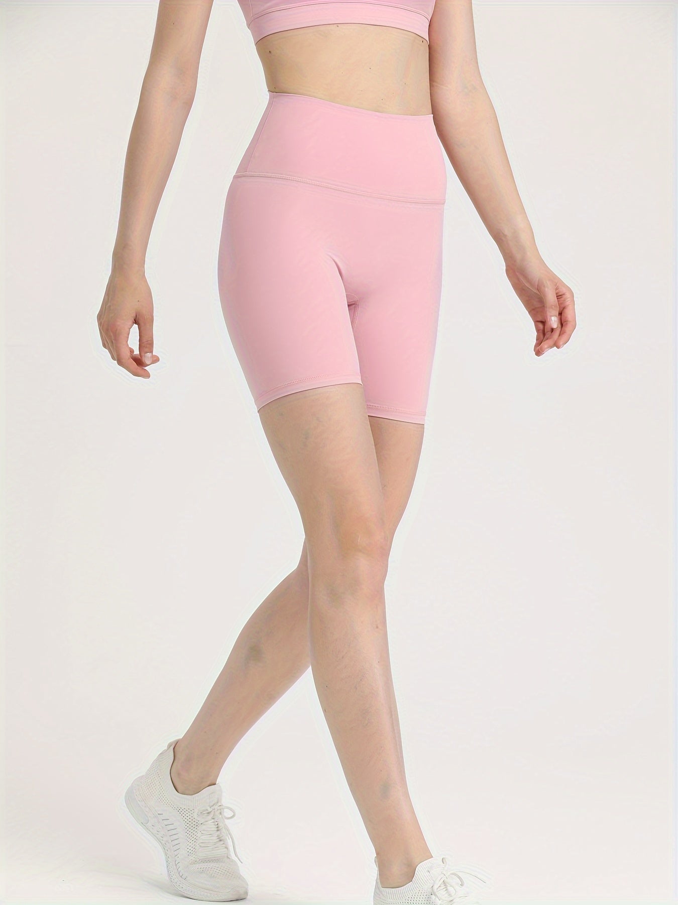 High Waist Seamless Yoga Short Slim Fit Butt Lifting Fitness Short