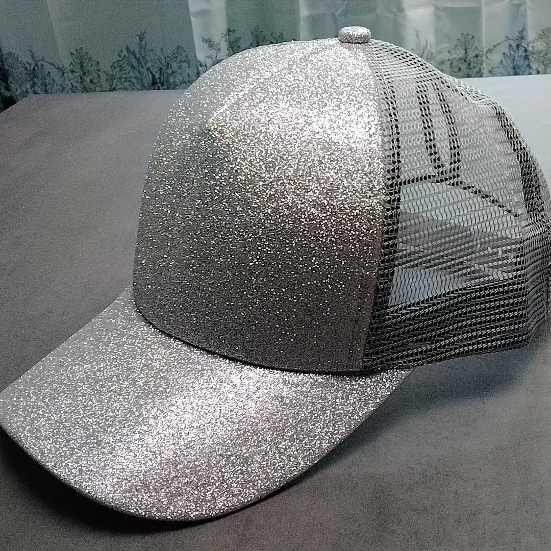 Men's Peaked Cap Outdoor Sports Sunshade Flat Brim Cap Breathable Baseball Cap
