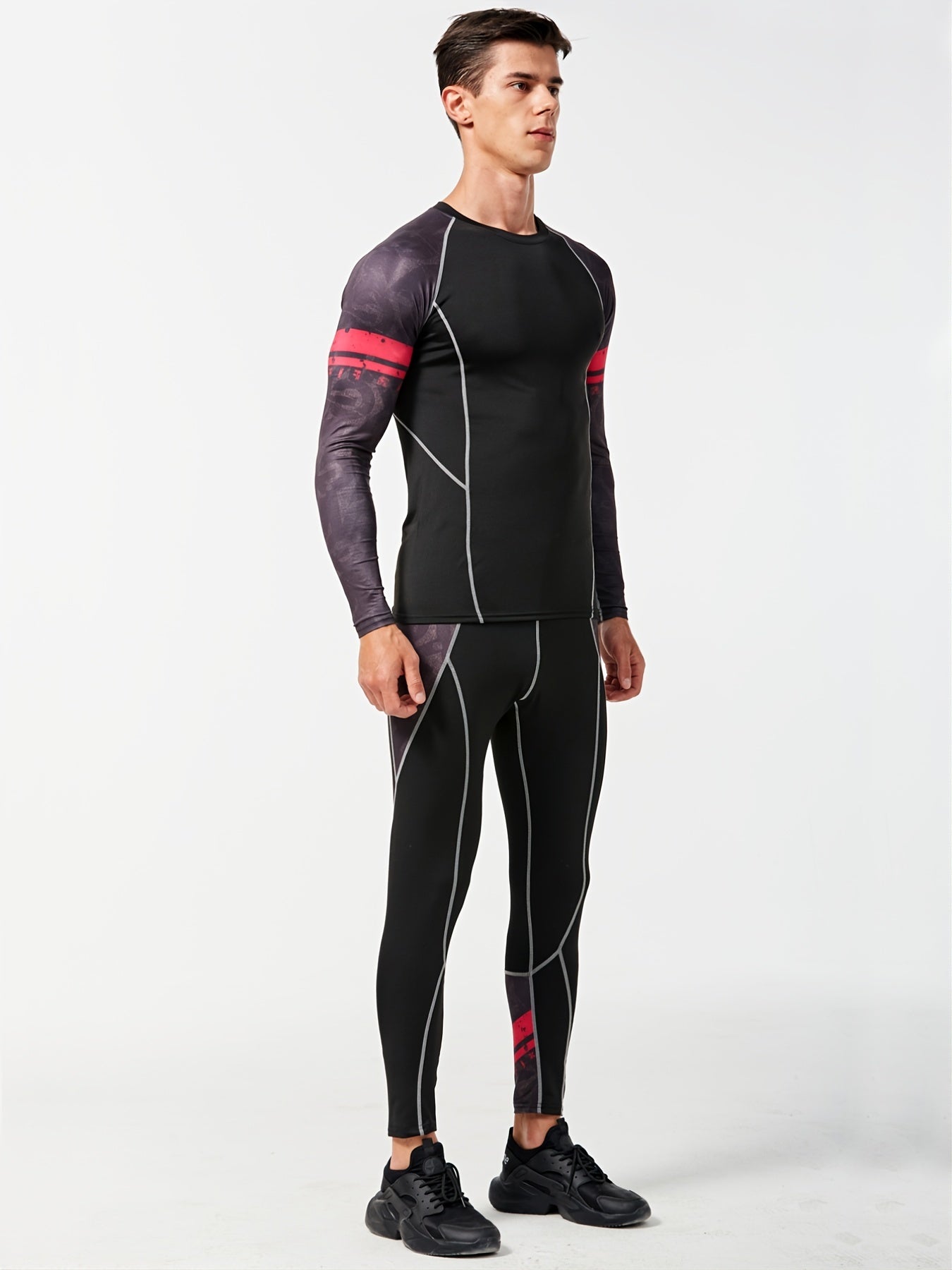 Men's Quick Drying Fitness Suit for Basketball Running Yoga