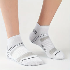 6 Pairs Men's Running Ankle Socks Deodorant Thickened Sports Non Slip