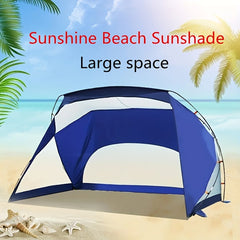 Portable Beach Sunshade Tent Easy Folding Sun Shelter for Fishing Camping