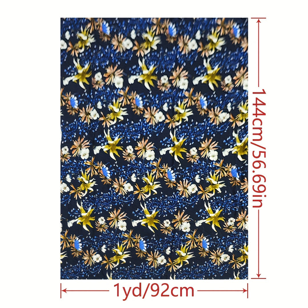 1yd High End Clothing Fabric DIY Clothes Pants Dress Quilt Manual Cutting