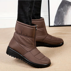 Fur Lined Snow Boots for Women Warm Winter Shoes