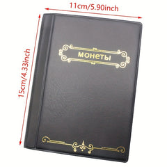 120 Pockets Album For Coins Collection Book