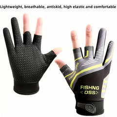 Breathable Fishing Gloves Anti Slip Gloves For Men & Women