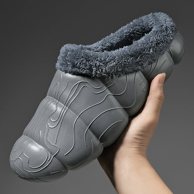 Men's Winter Warm Plush Slippers
