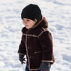 Windproof Winter Warm Beanie Hat for Kids