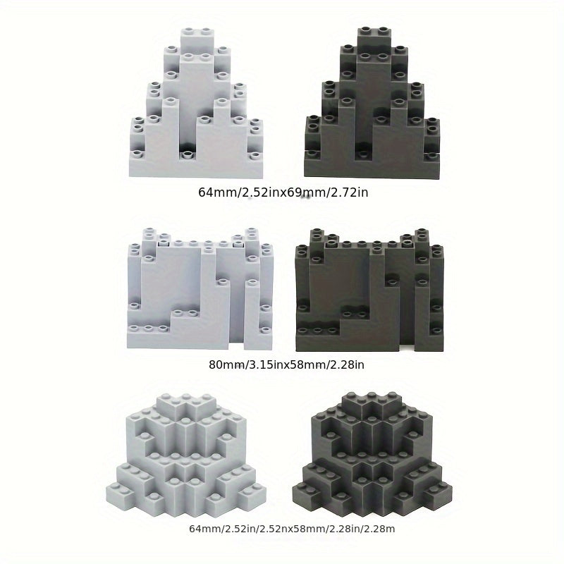 2pcs Rockery Scene Small Particle Accessories Mountain Range DIY Landscape