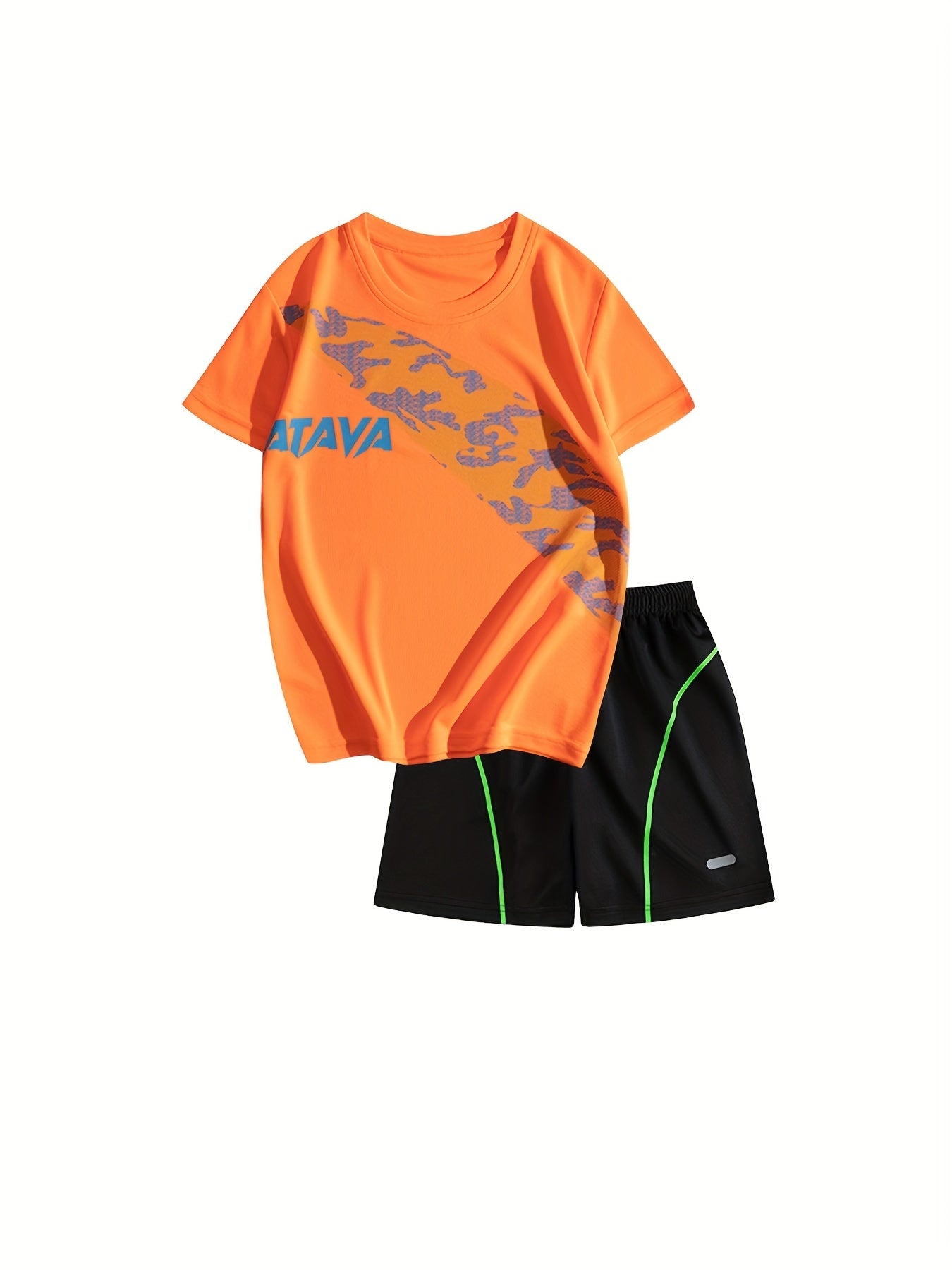 Boys Sports Suit Short Sleeves Tops & Bottoms Summer Kids Clothes