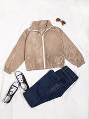 Women's Zip Up Wind Jacket