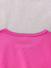 Toddler Baby Girls T Shirt Solid All match Blouse