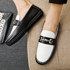 Men's Slip On Loafers Smart Casual Dress Up Walking Shoes