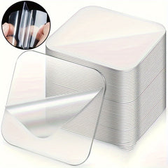 20pcs Reusable Double Sided Adhesive Tape Nano Transparent Wall Stickers