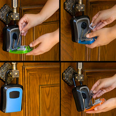Key Lock Storage Box Hanging Wall Type Key Box Password Key Box